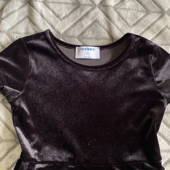 Old Navy Black Velvet Dress Bundle - Picture 3 of 5